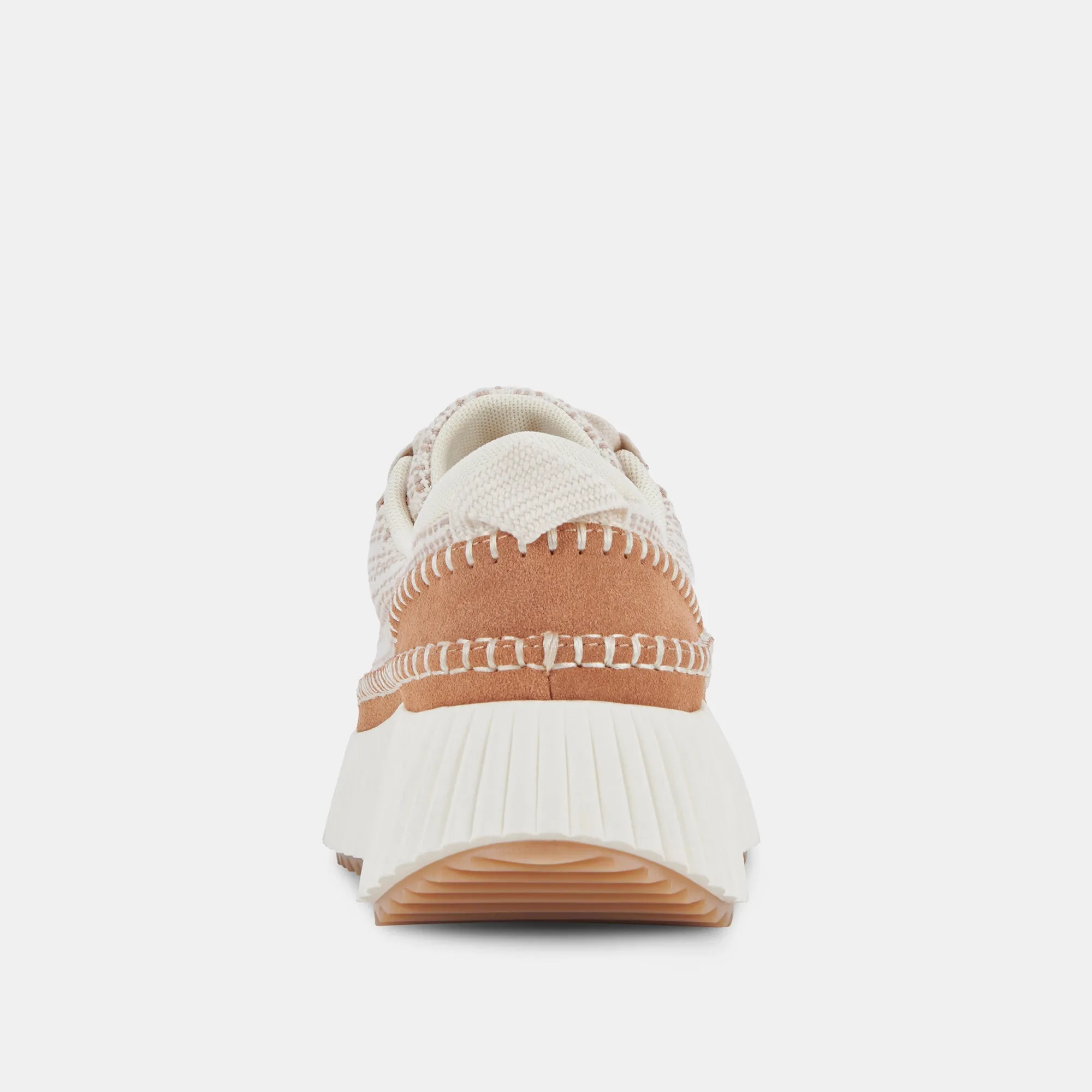 DOLEN SNEAKERS BRAUN MULTI GEWEBT