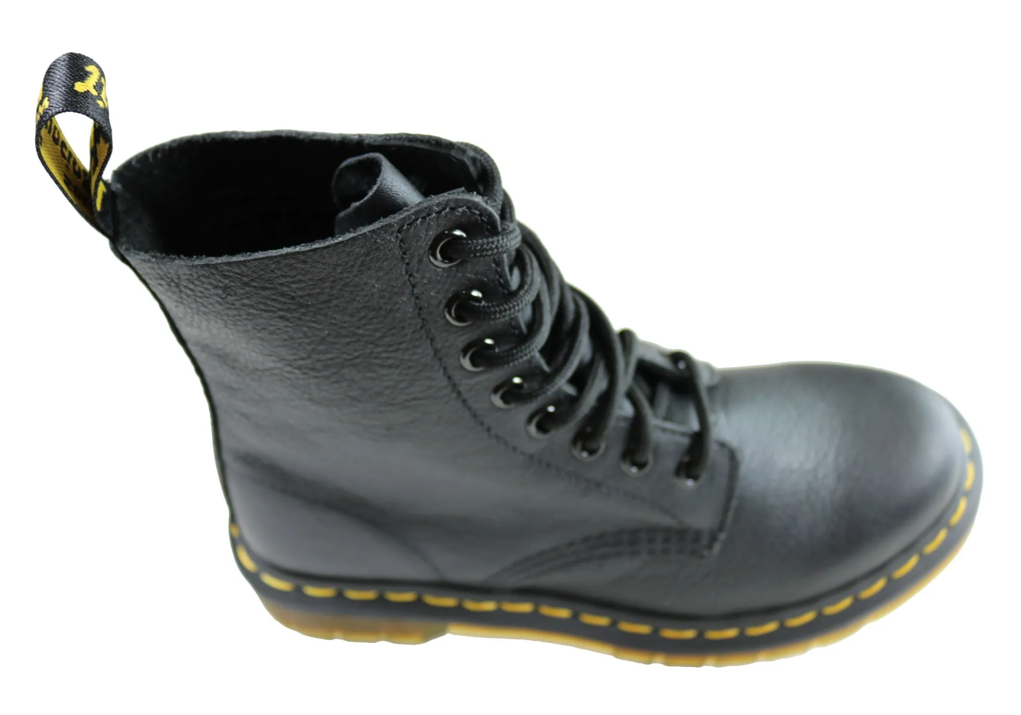 Dr. Martens 1460 Pascal Virginia Damen Leder Mode Schnürstiefel Dr. Martens Schuhe