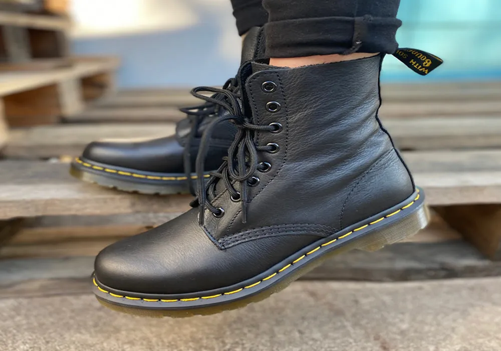 Dr. Martens 1460 Pascal Virginia Damen Leder Mode Schnürstiefel Dr. Martens Schuhe