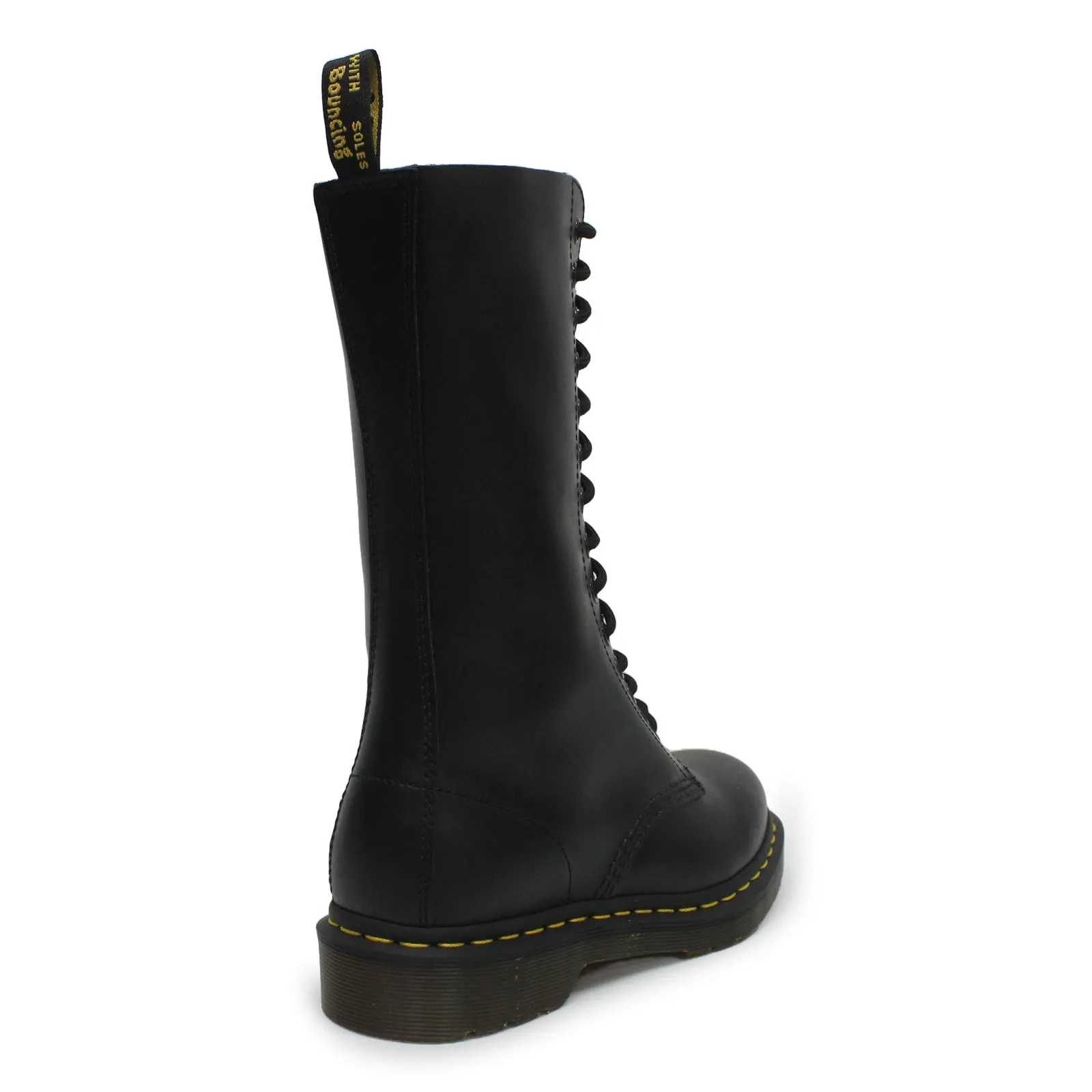 Dr. Martens 1914 14-Loch Leder Unisex Stiefel im Mittelschaftdesign