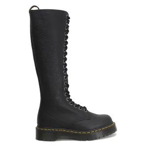 Dr. Martens 1B60 Bex Pisa Leder Stiefel für Damen, knielang