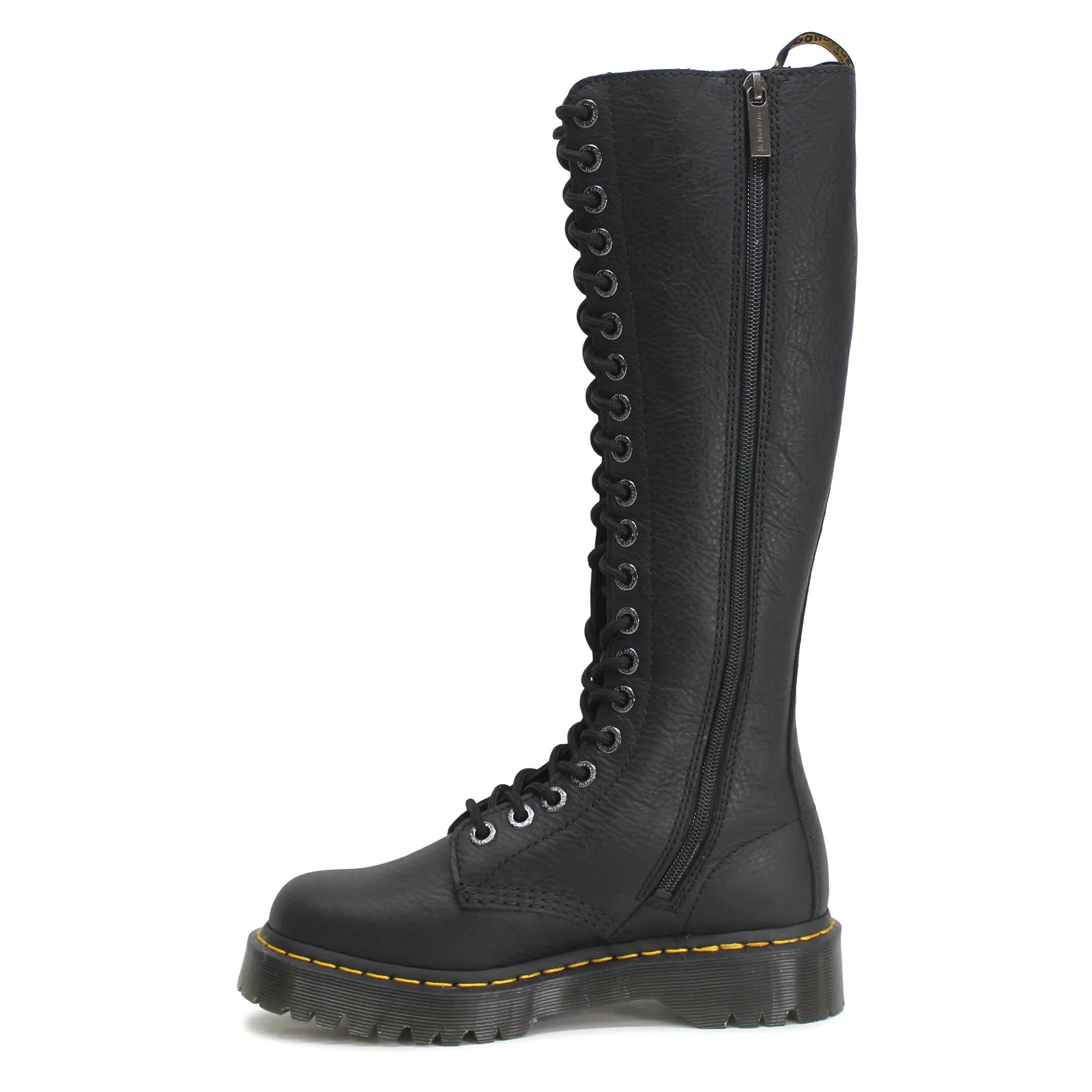 Dr. Martens 1B60 Bex Pisa Leder Stiefel für Damen, knielang