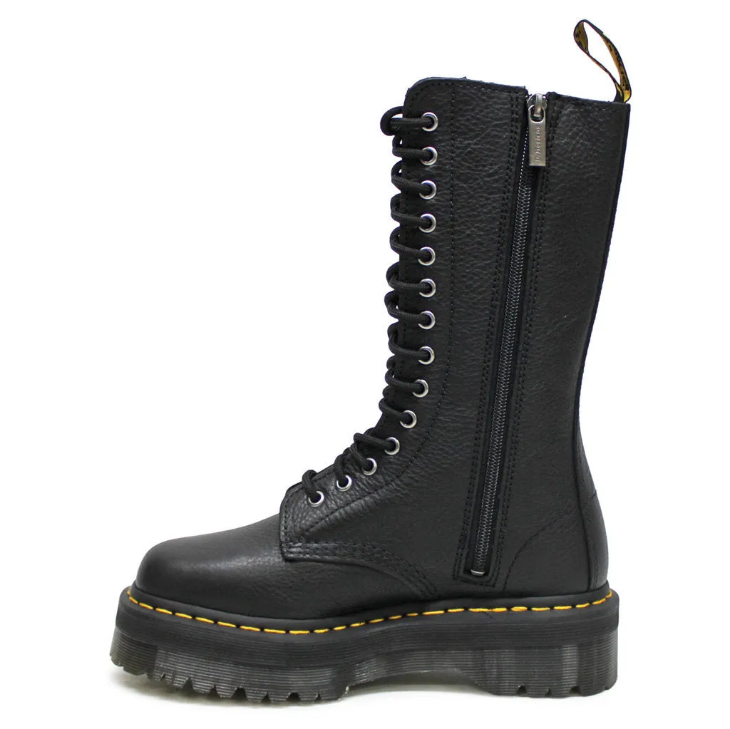 Dr. Martens 1B99 Quad Pisa Leder Unisex Stiefel mittlerer Schafthöhe