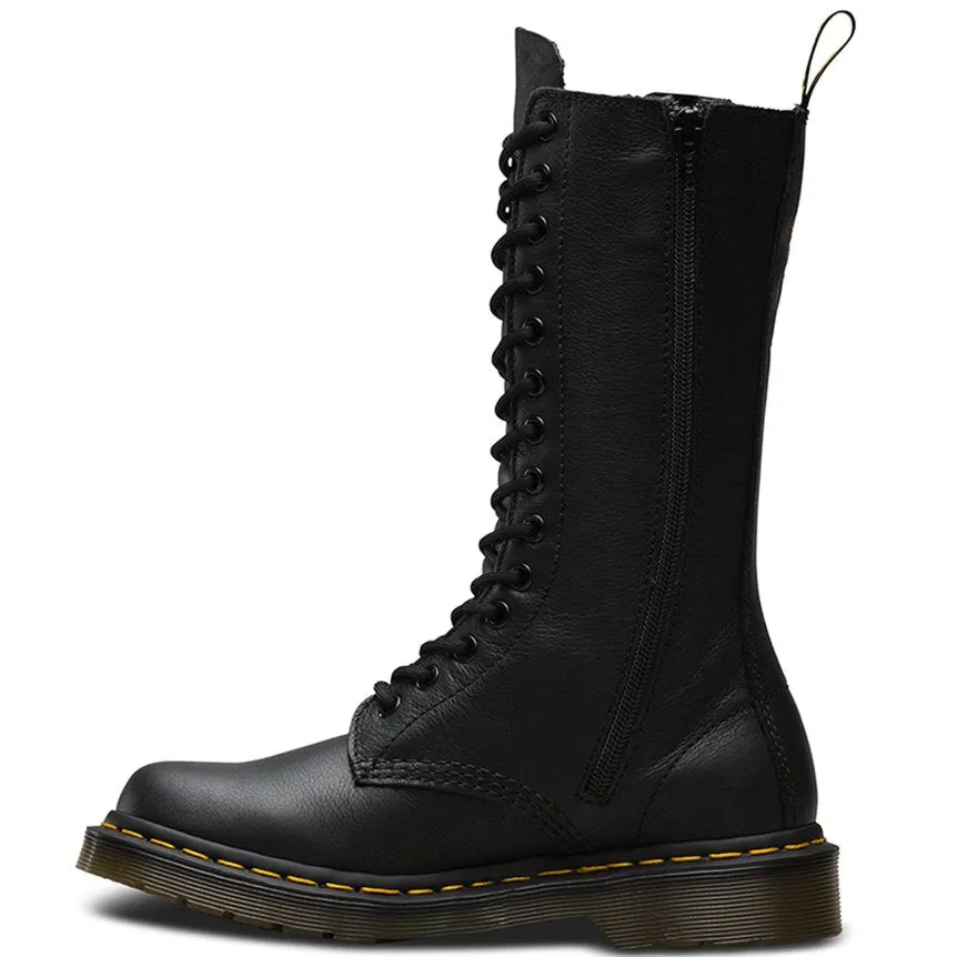 Dr. Martens 1B99 Virginia Leder Stiefel für Damen in Wadenhöhe