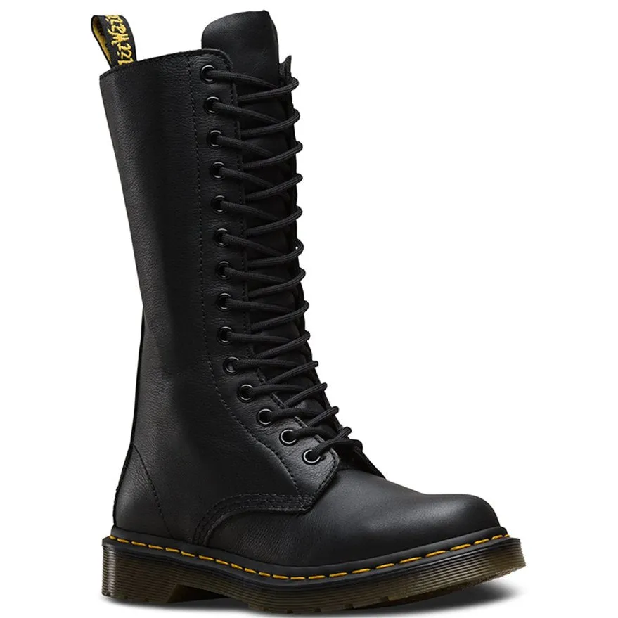 Dr. Martens 1B99 Virginia Leder Stiefel für Damen in Wadenhöhe