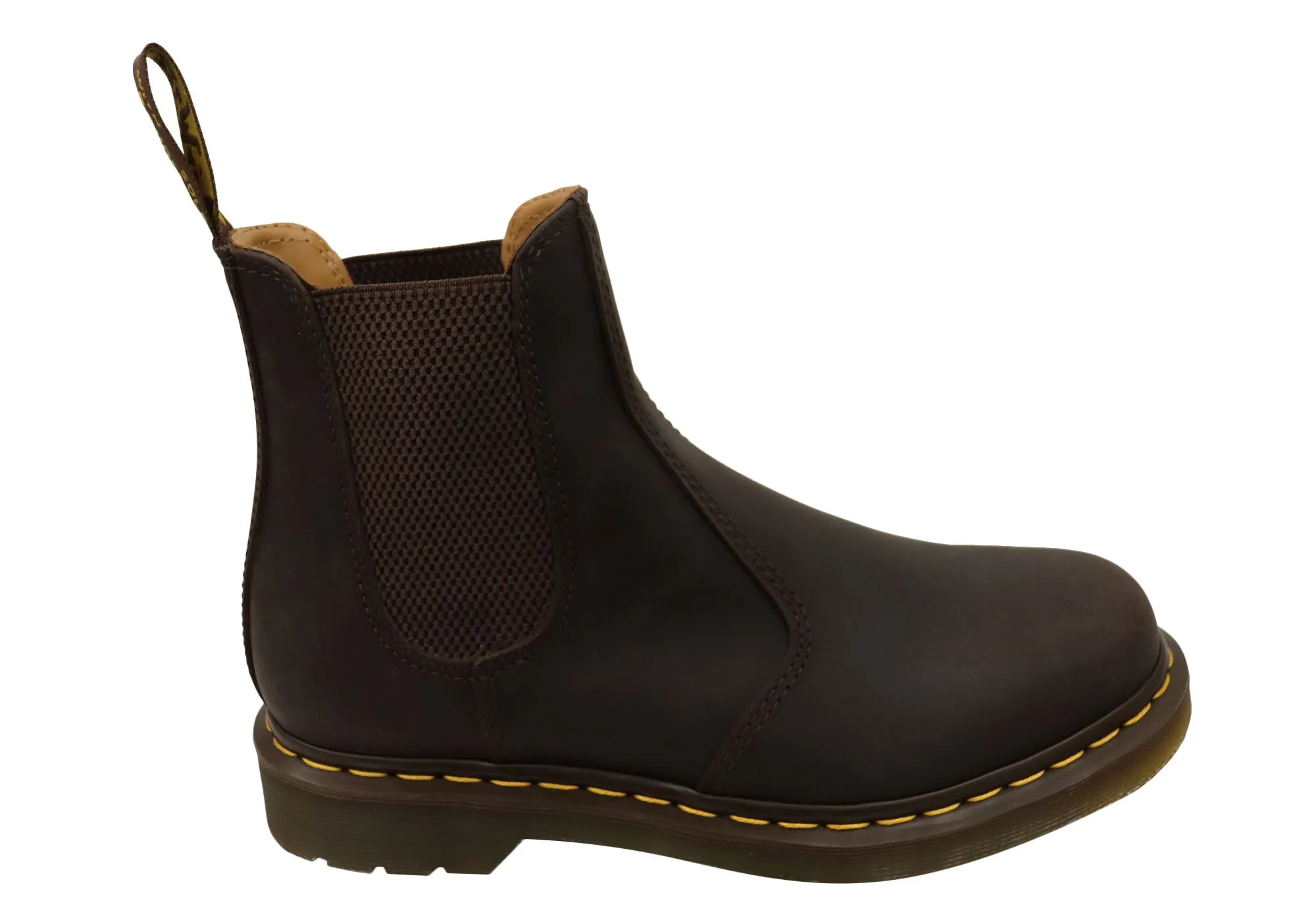 Dr. Martens 2976 YS Crazy Horse Unisex Chelsea-Stiefel aus Leder Dr. Martens Schuhe