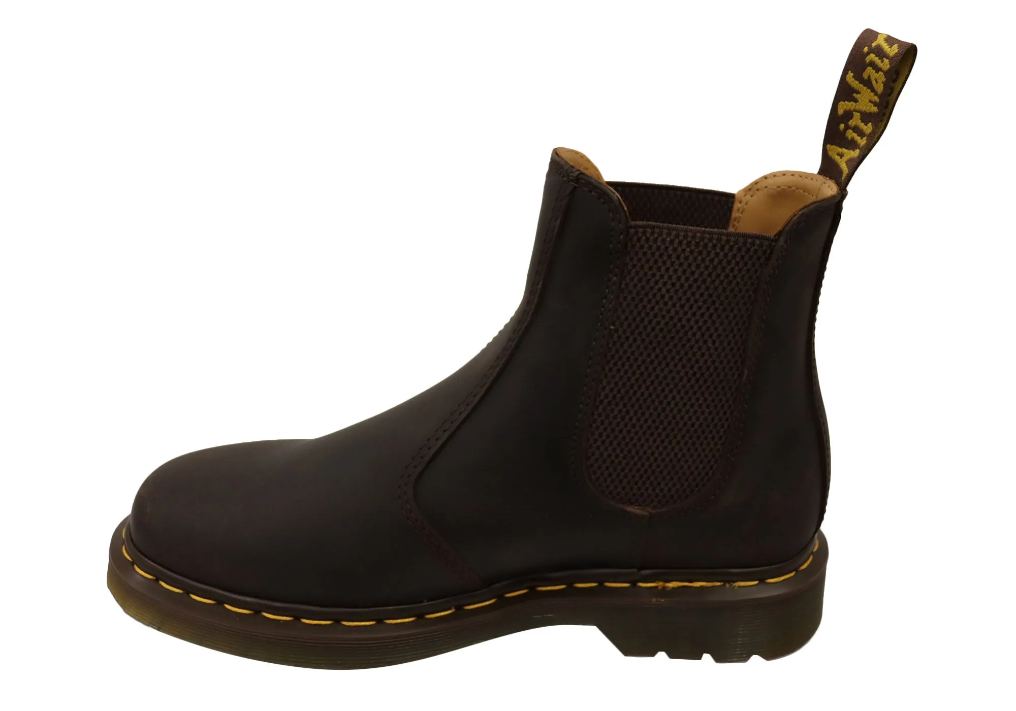 Dr. Martens 2976 YS Crazy Horse Unisex Chelsea-Stiefel aus Leder Dr. Martens Schuhe