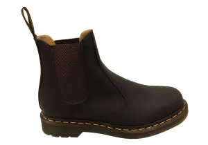Dr. Martens 2976 YS Crazy Horse Unisex Chelsea-Stiefel aus Leder Dr. Martens Schuhe