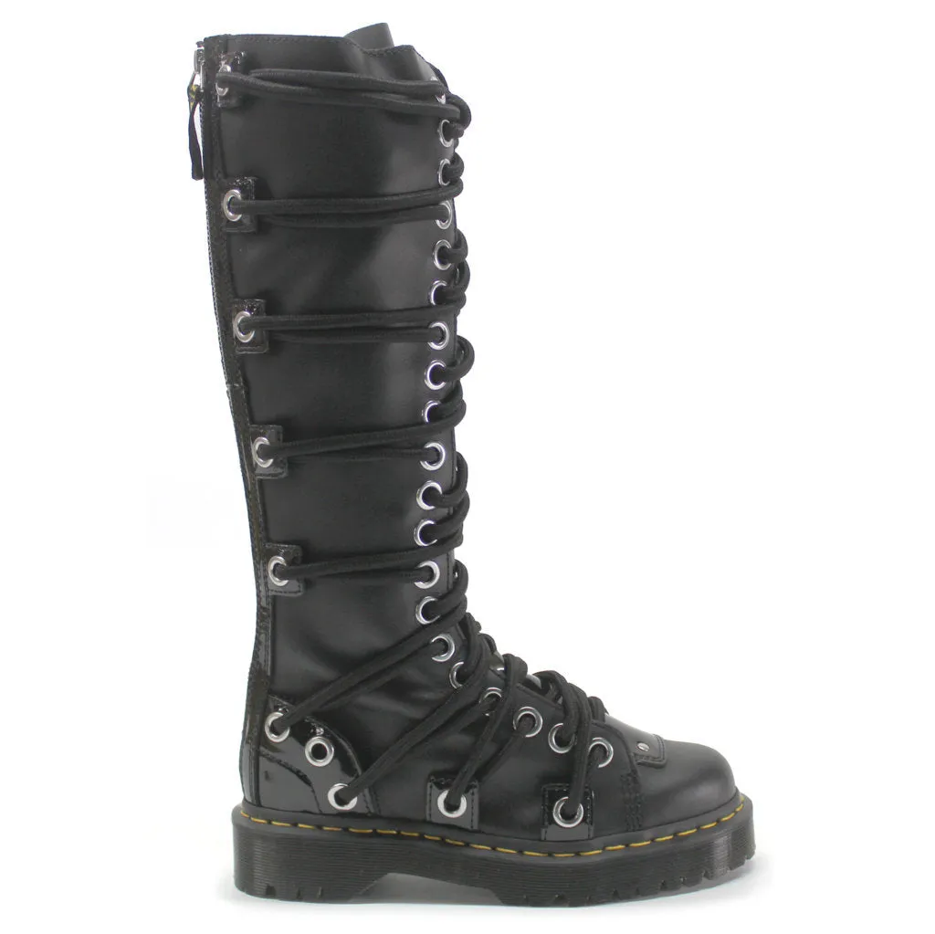 Dr. Martens Daria 1B60 Bex Leder Stiefel für Damen, wadenhoch