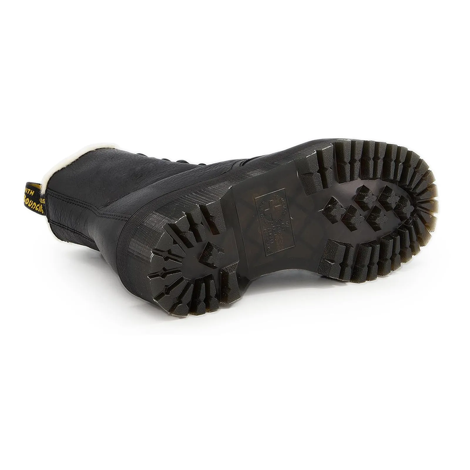 Dr. Martens Jadon Fl Pisa Leder Unisex Knöchelplateau-Stiefel