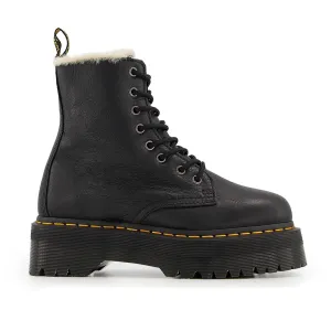 Dr. Martens Jadon Fl Pisa Leder Unisex Knöchelplateau-Stiefel