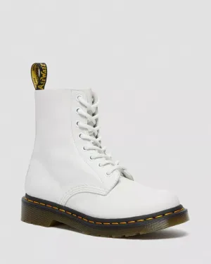 Dr. Martens Schuhe 1460 Pascal Virginia Stiefel in Optikweiß