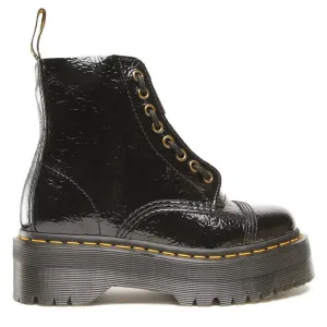 Dr. Martens Sinclair Vintage Lackleder Damen Plateau-Stiefel