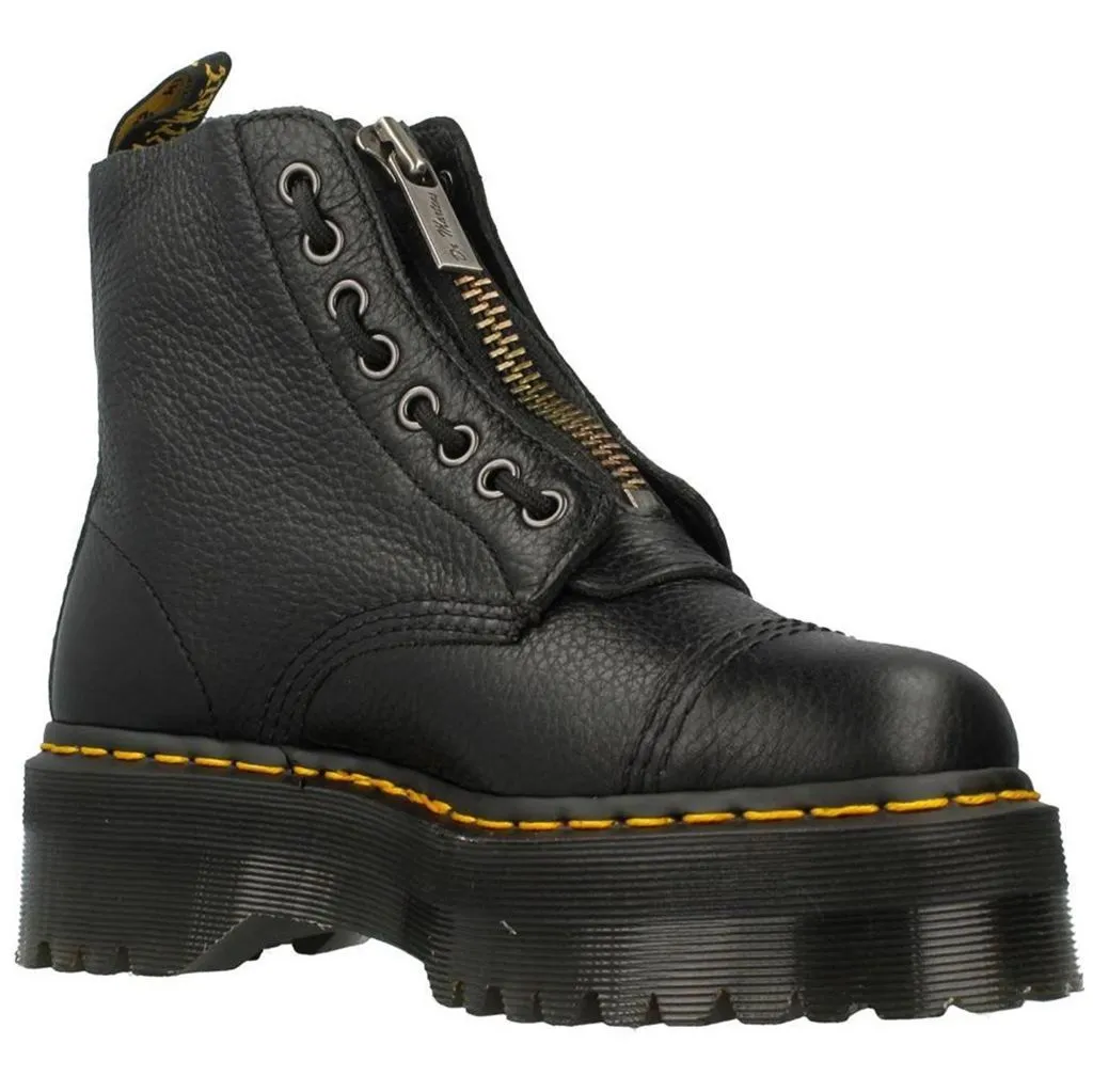 Dr. Martens Sinclair Milled Nappa Leder Plateaustiefel für Damen