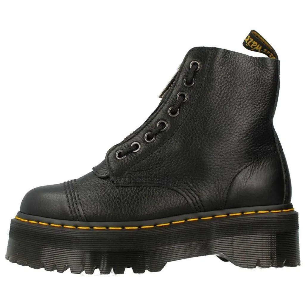 Dr. Martens Sinclair Milled Nappa Leder Plateaustiefel für Damen