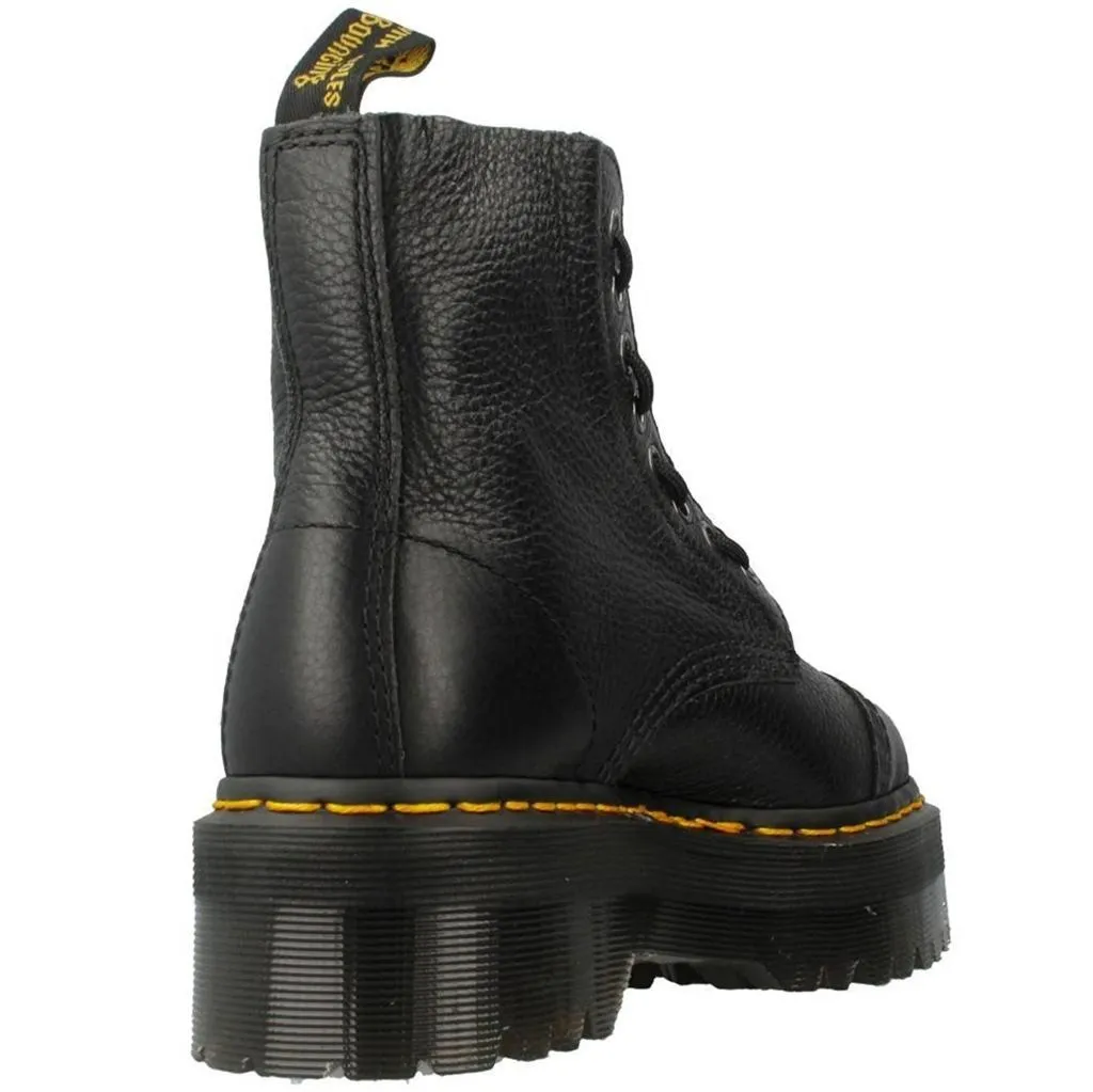 Dr. Martens Sinclair Milled Nappa Leder Plateaustiefel für Damen