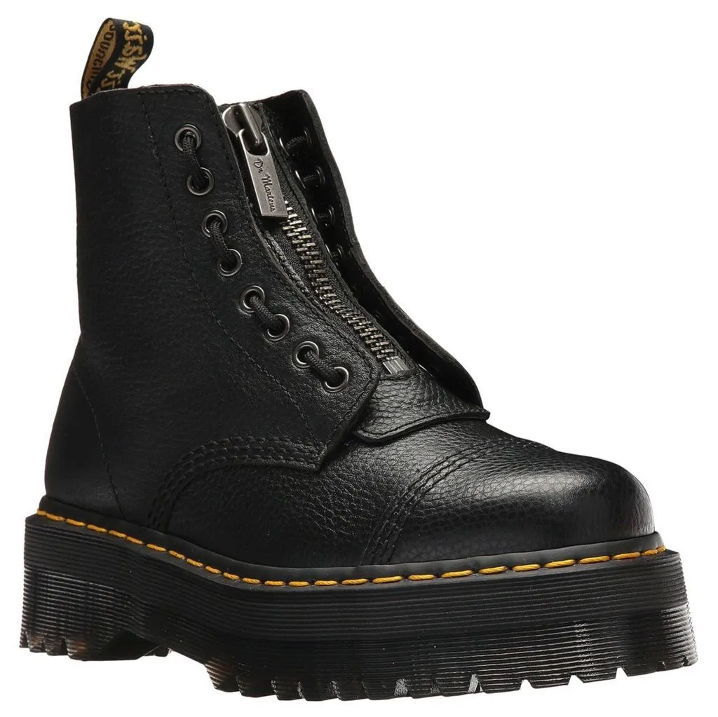 Dr. Martens Sinclair Milled Nappa Leder Plateaustiefel für Damen