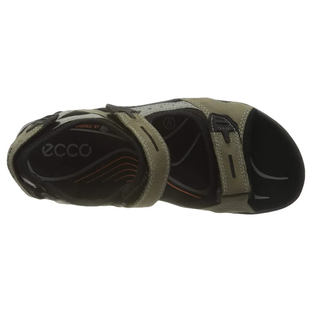 Ecco Offroad Geölte Nubukleder Herren Freizeitsandalen Ecco Schuhe