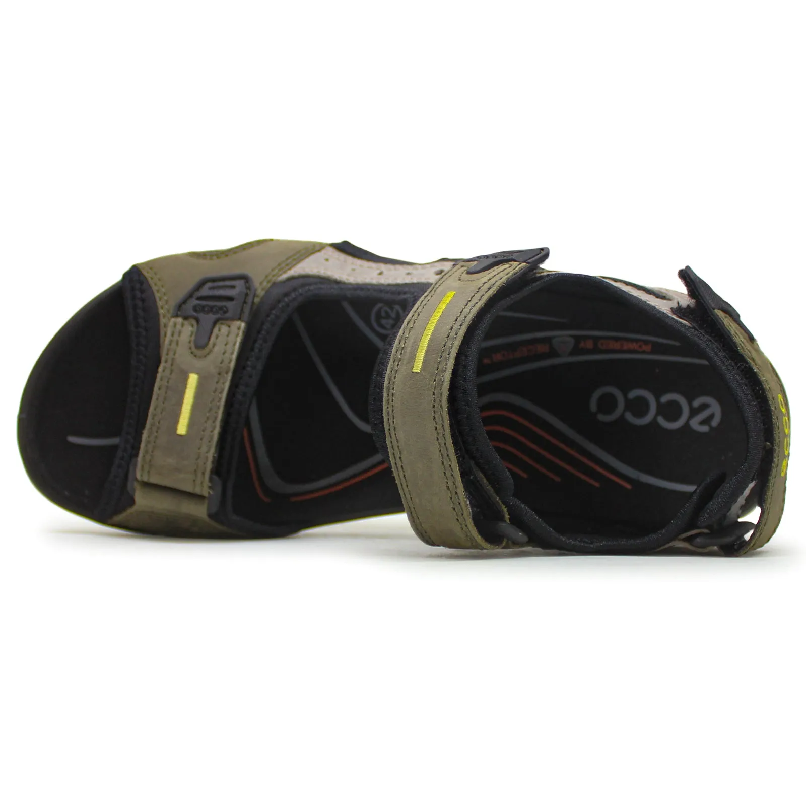 Ecco Offroad Geölte Nubukleder Herren Freizeitsandalen Ecco Schuhe