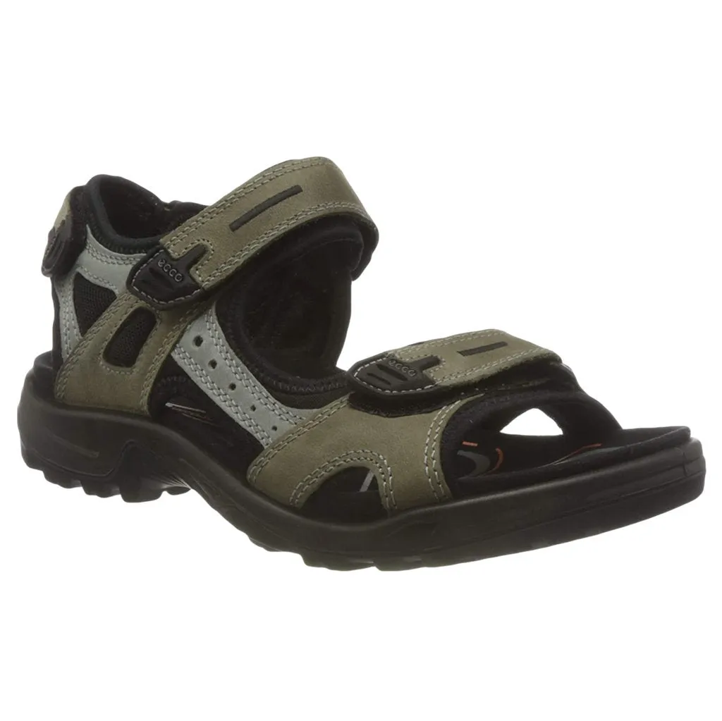 Ecco Offroad Geölte Nubukleder Herren Freizeitsandalen Ecco Schuhe