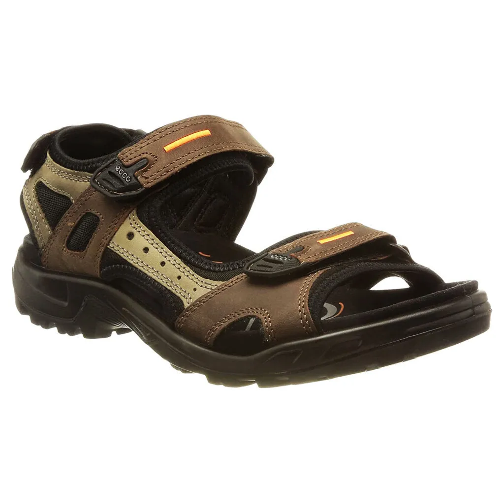 Ecco Offroad Geölte Nubukleder Herren Freizeitsandalen Ecco Schuhe