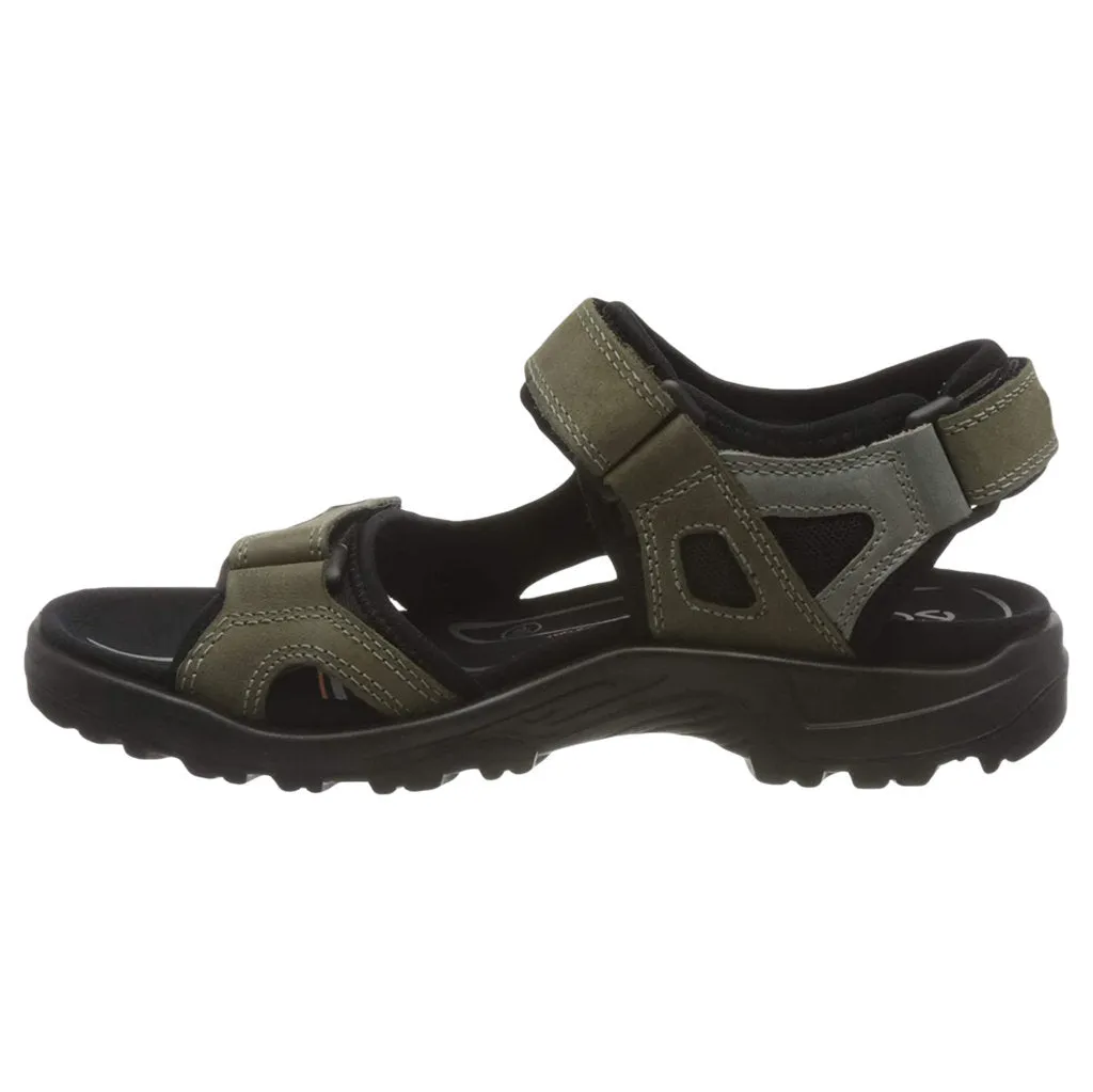 Ecco Offroad Geölte Nubukleder Herren Freizeitsandalen Ecco Schuhe