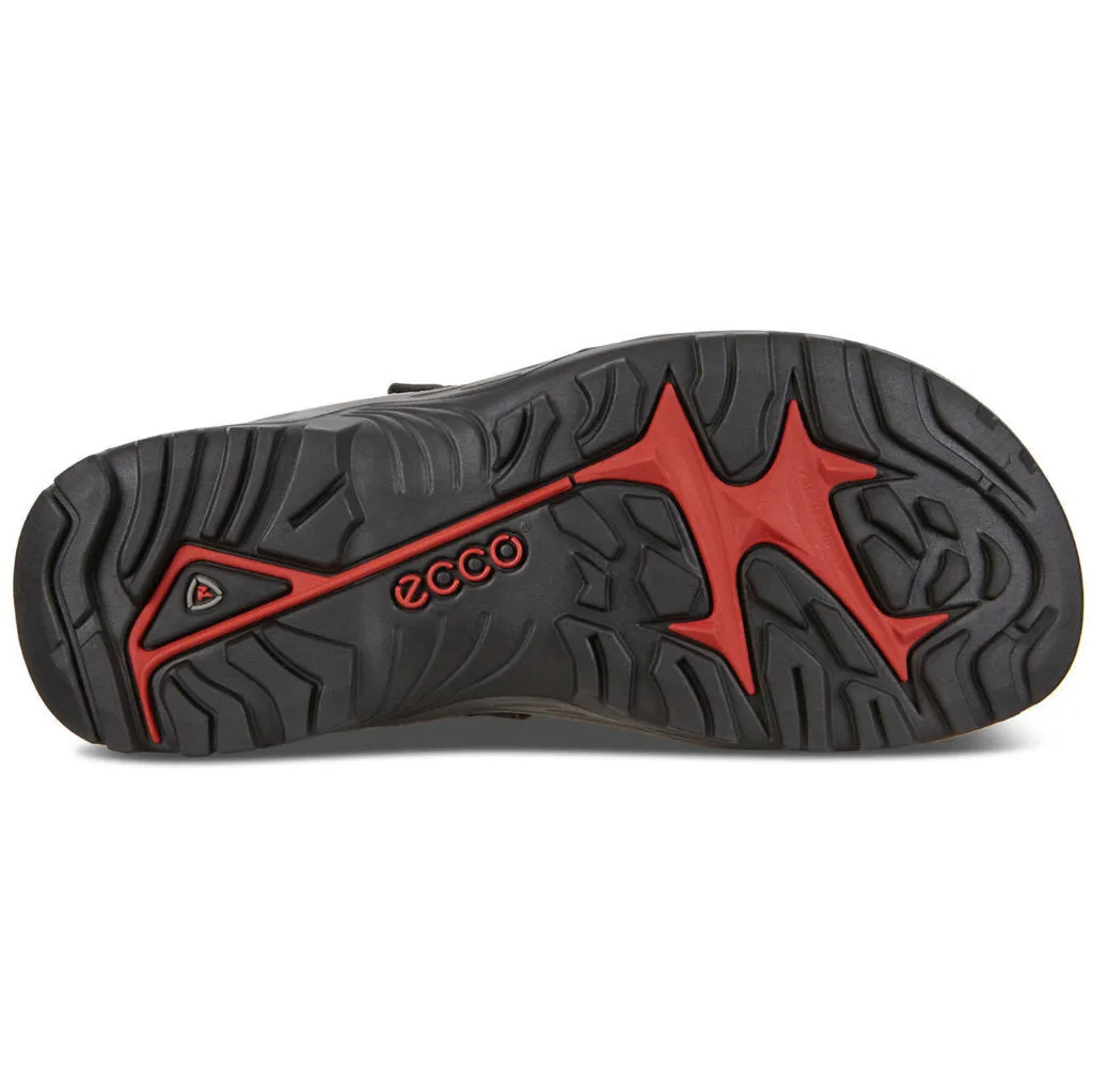 Ecco Offroad Geölte Nubukleder Herren Freizeitsandalen Ecco Schuhe