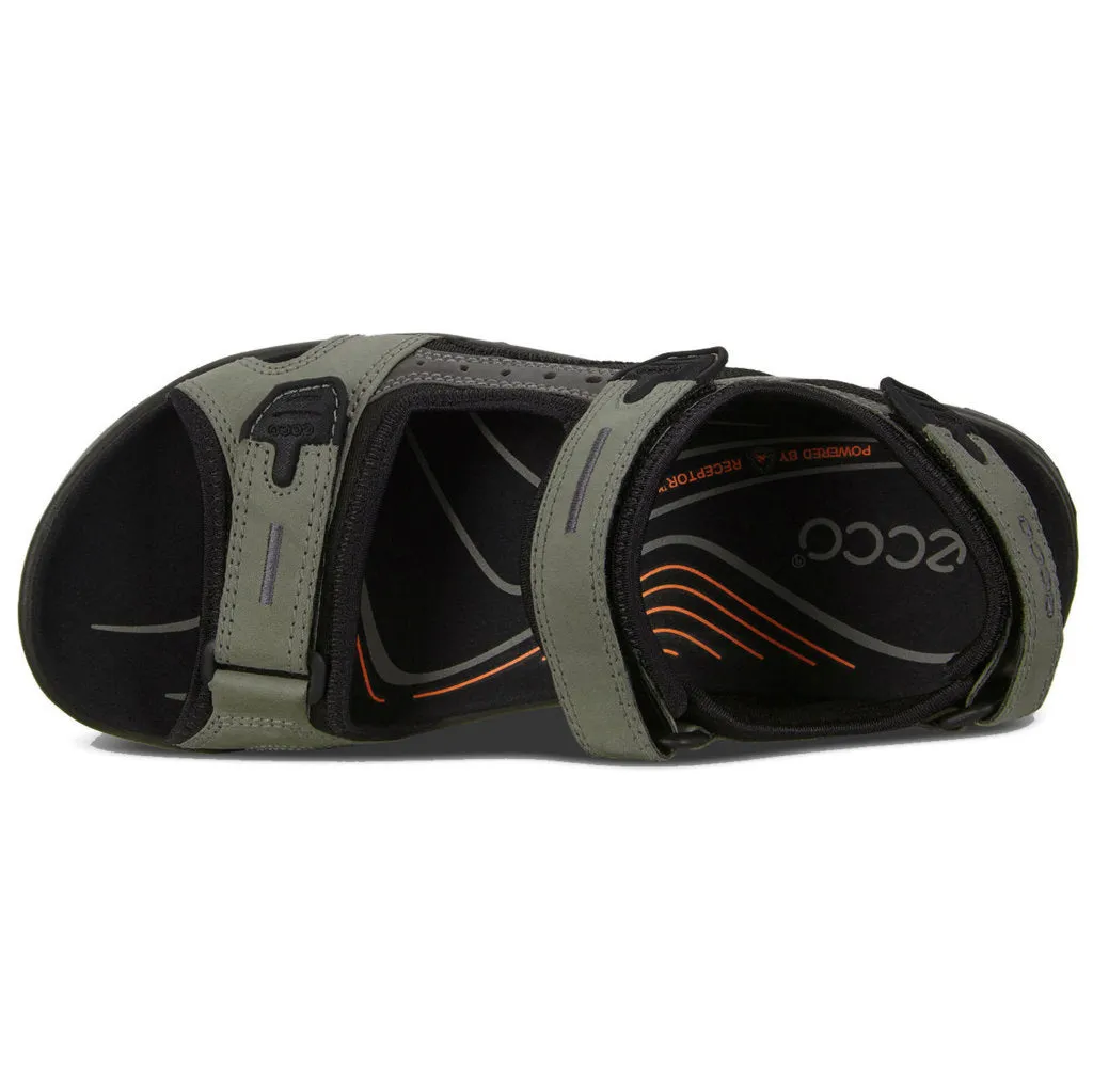 Ecco Offroad Geölte Nubukleder Herren Freizeitsandalen Ecco Schuhe