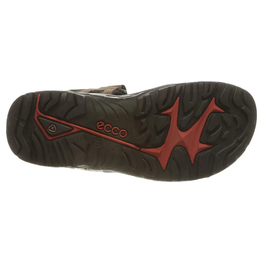Ecco Offroad Geölte Nubukleder Herren Freizeitsandalen Ecco Schuhe