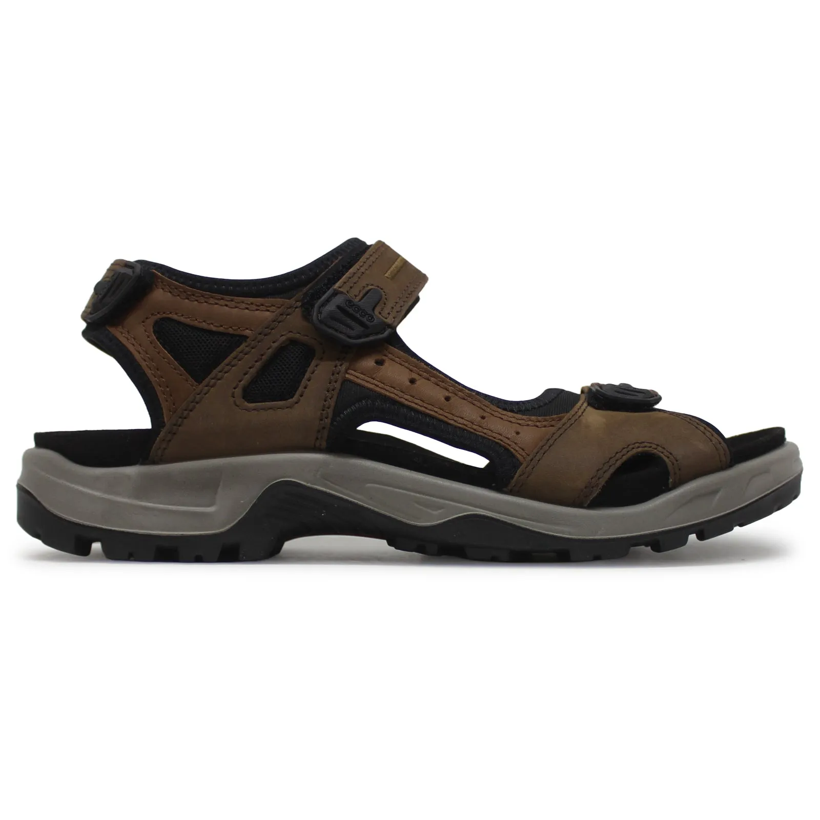 Ecco Offroad Geölte Nubukleder Herren Freizeitsandalen Ecco Schuhe