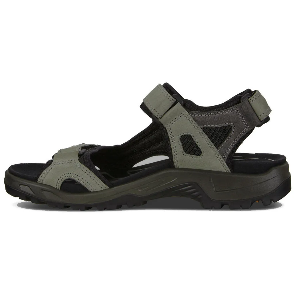 Ecco Offroad Geölte Nubukleder Herren Freizeitsandalen Ecco Schuhe