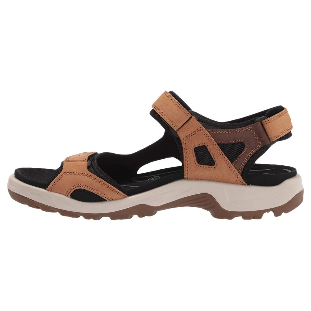 Ecco Offroad Geölte Nubukleder Herren Freizeitsandalen Ecco Schuhe
