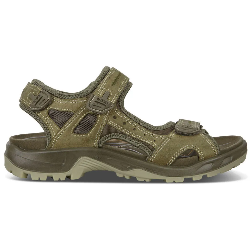 Ecco Offroad Geölte Nubukleder Herren Freizeitsandalen Ecco Schuhe