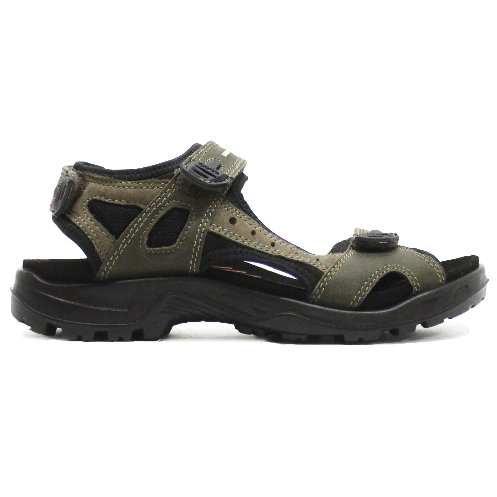 Ecco Offroad Geölte Nubukleder Herren Freizeitsandalen Ecco Schuhe