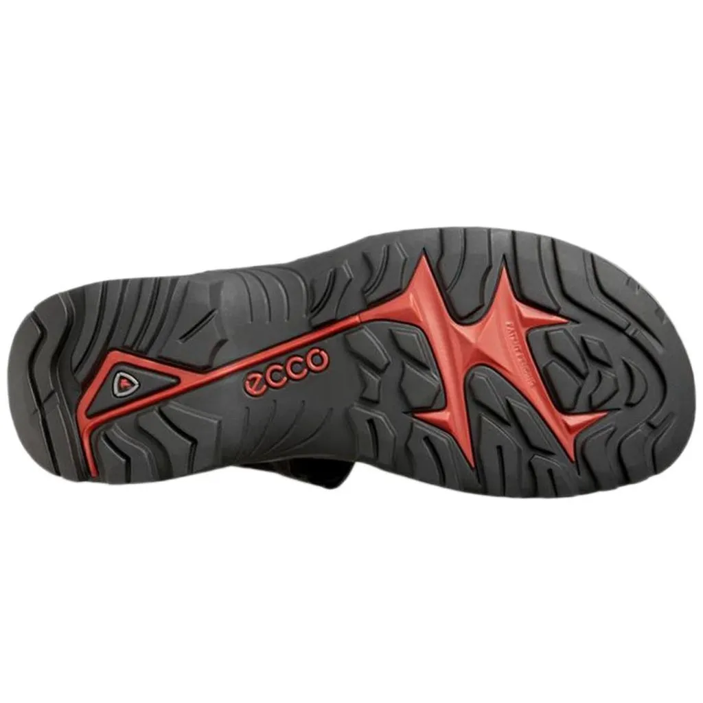 Ecco Offroad Geölte Nubukleder Herren Freizeitsandalen Ecco Schuhe