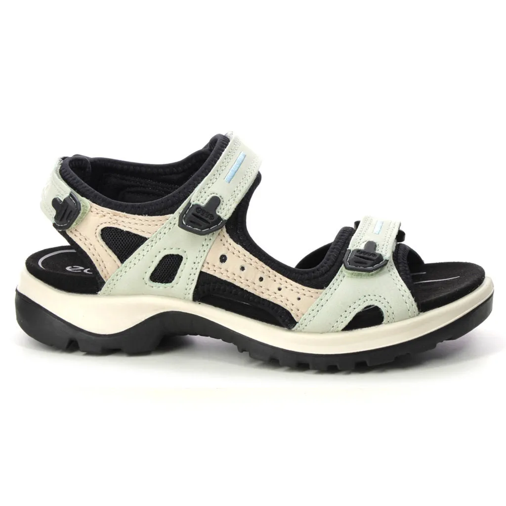 Ecco Offroad Geölte Nubukleder Damen Freizeitsandalen Ecco Schuhe