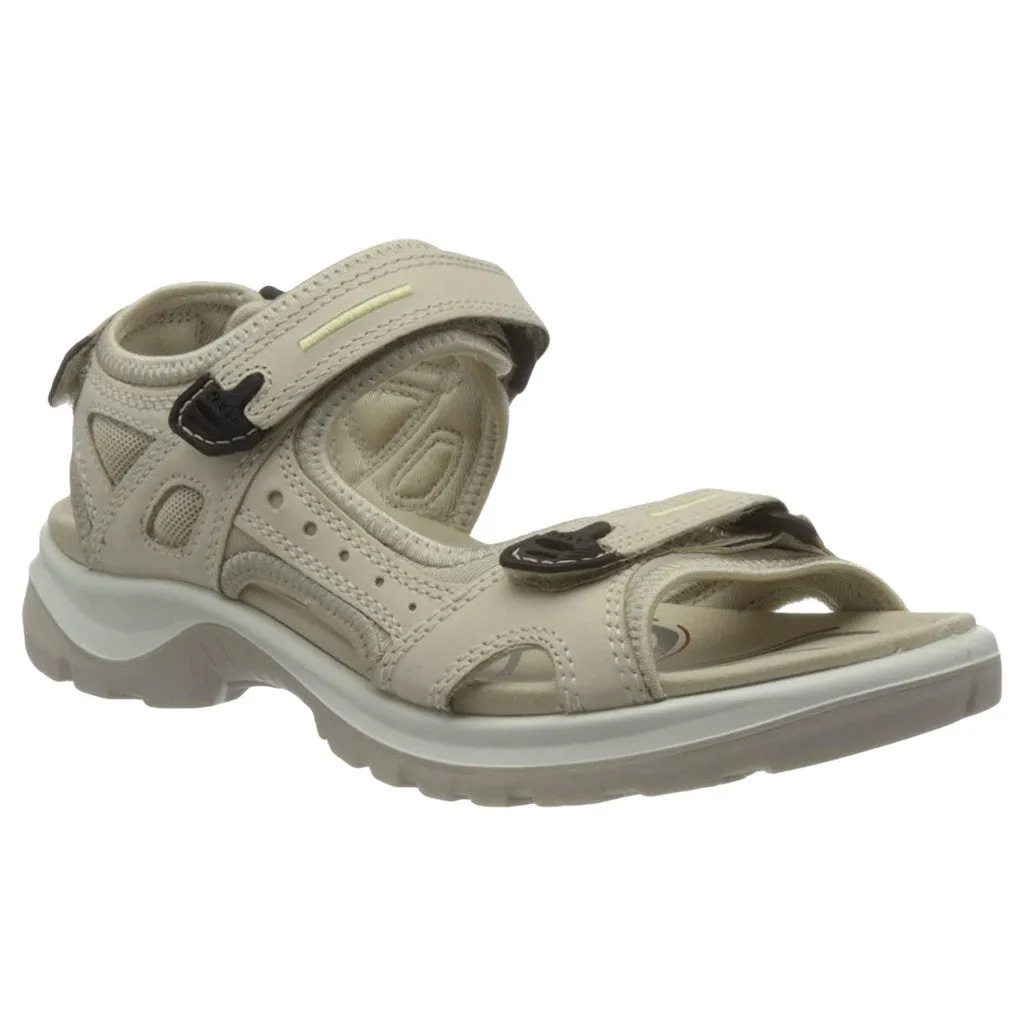 Ecco Offroad Geölte Nubukleder Damen Freizeitsandalen Ecco Schuhe