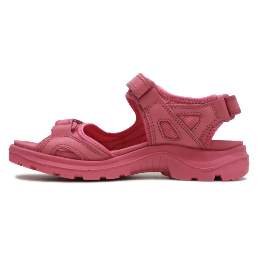 Ecco Offroad Geölte Nubukleder Damen Freizeitsandalen Ecco Schuhe