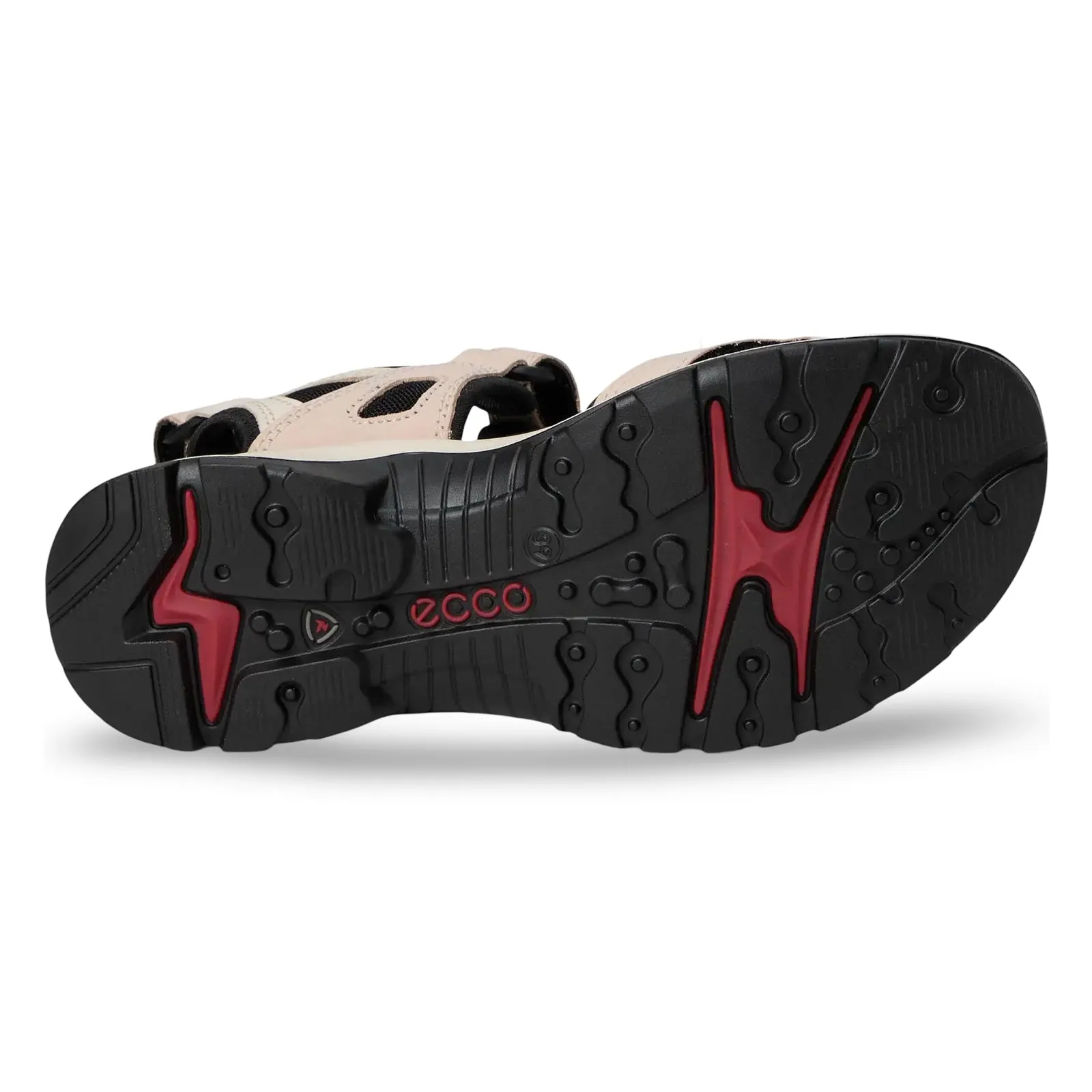 Ecco Offroad Geölte Nubukleder Damen Freizeitsandalen Ecco Schuhe