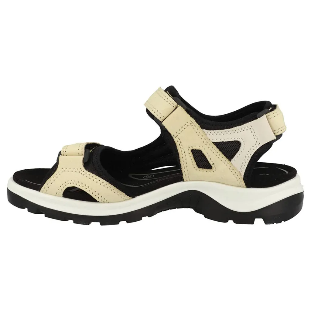 Ecco Offroad Geölte Nubukleder Damen Freizeitsandalen Ecco Schuhe
