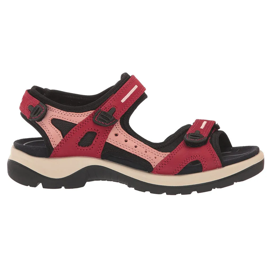 Ecco Offroad Geölte Nubukleder Damen Freizeitsandalen Ecco Schuhe