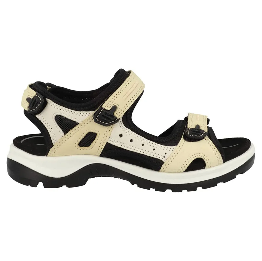 Ecco Offroad Geölte Nubukleder Damen Freizeitsandalen Ecco Schuhe