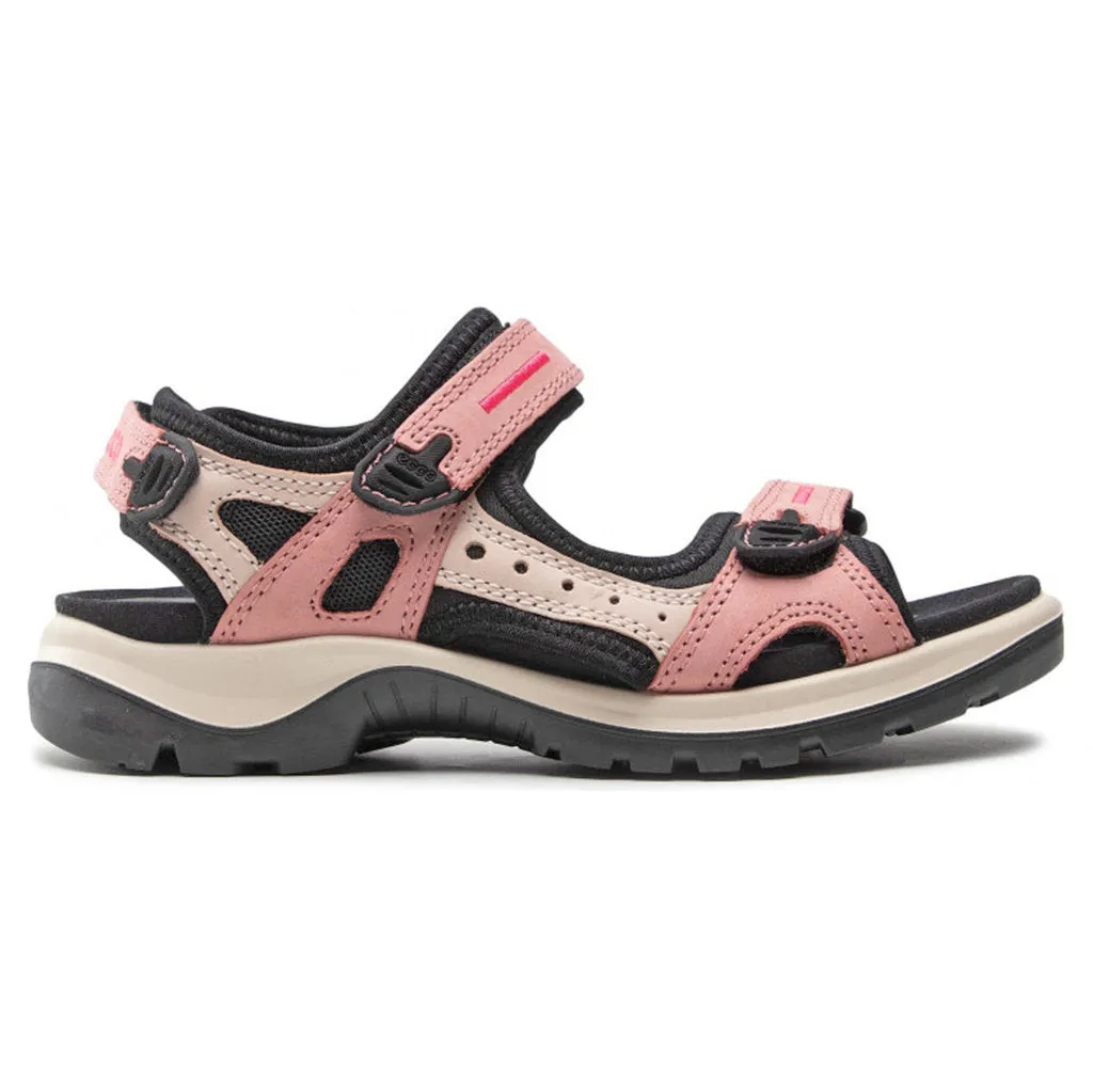 Ecco Offroad Geölte Nubukleder Damen Freizeitsandalen Ecco Schuhe