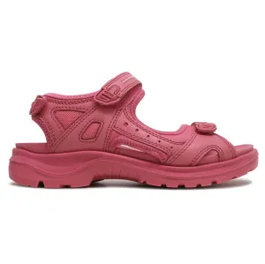 Ecco Offroad Geölte Nubukleder Damen Freizeitsandalen Ecco Schuhe