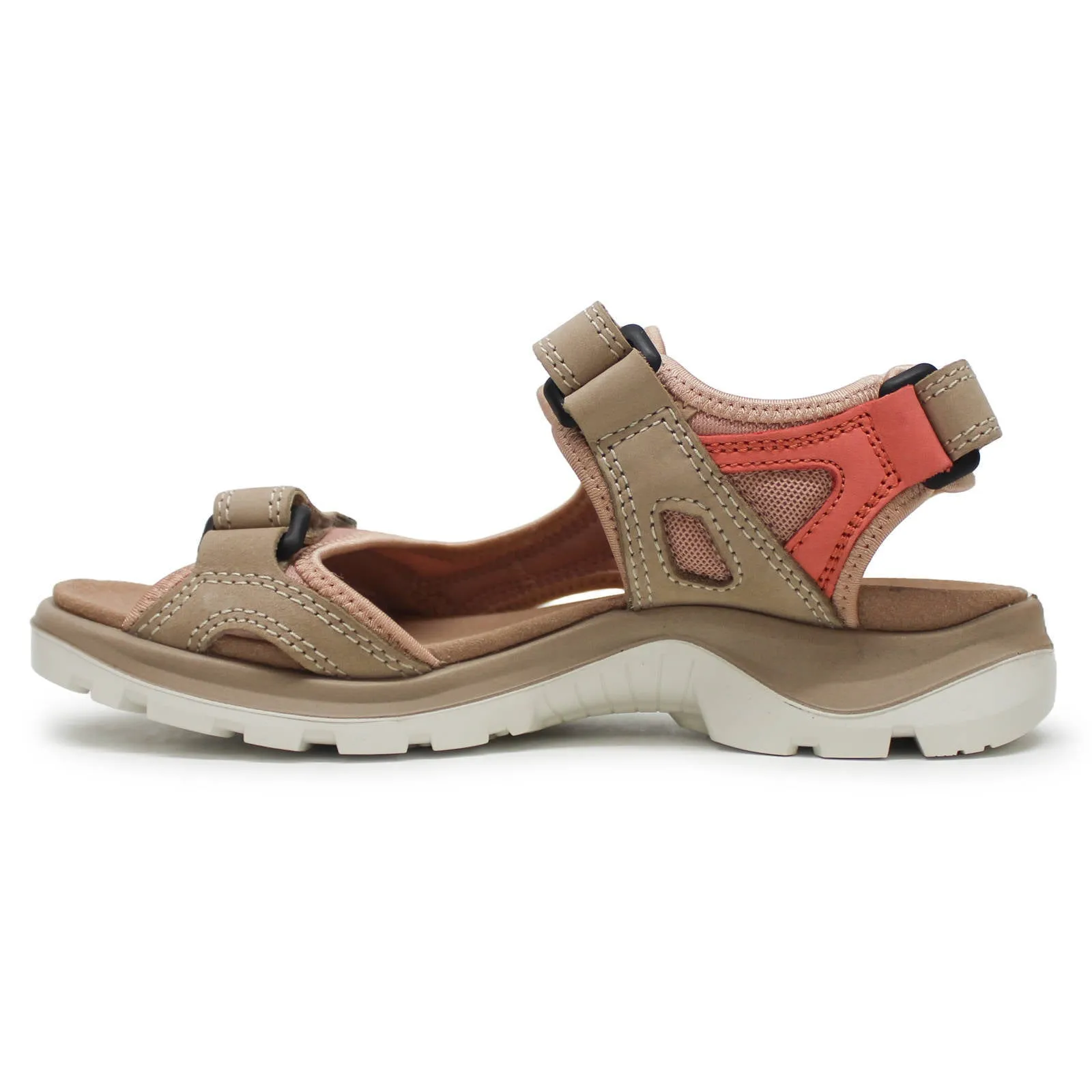 Ecco Offroad Geölte Nubukleder Damen Freizeitsandalen Ecco Schuhe