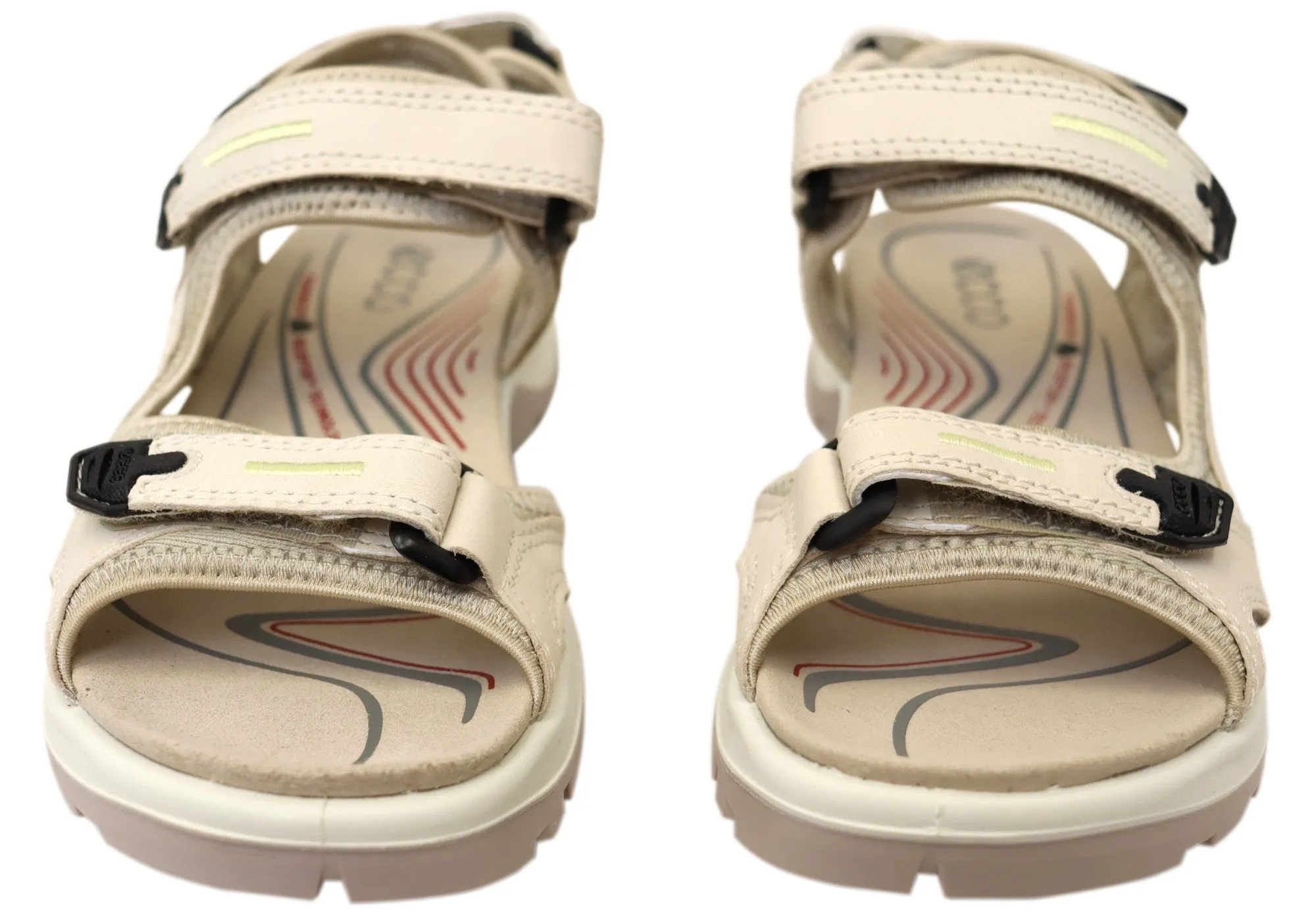 ECCO Damen Offroad Comfort Leder Sandalen mit verstellbarer Passform ECCO Schuhe