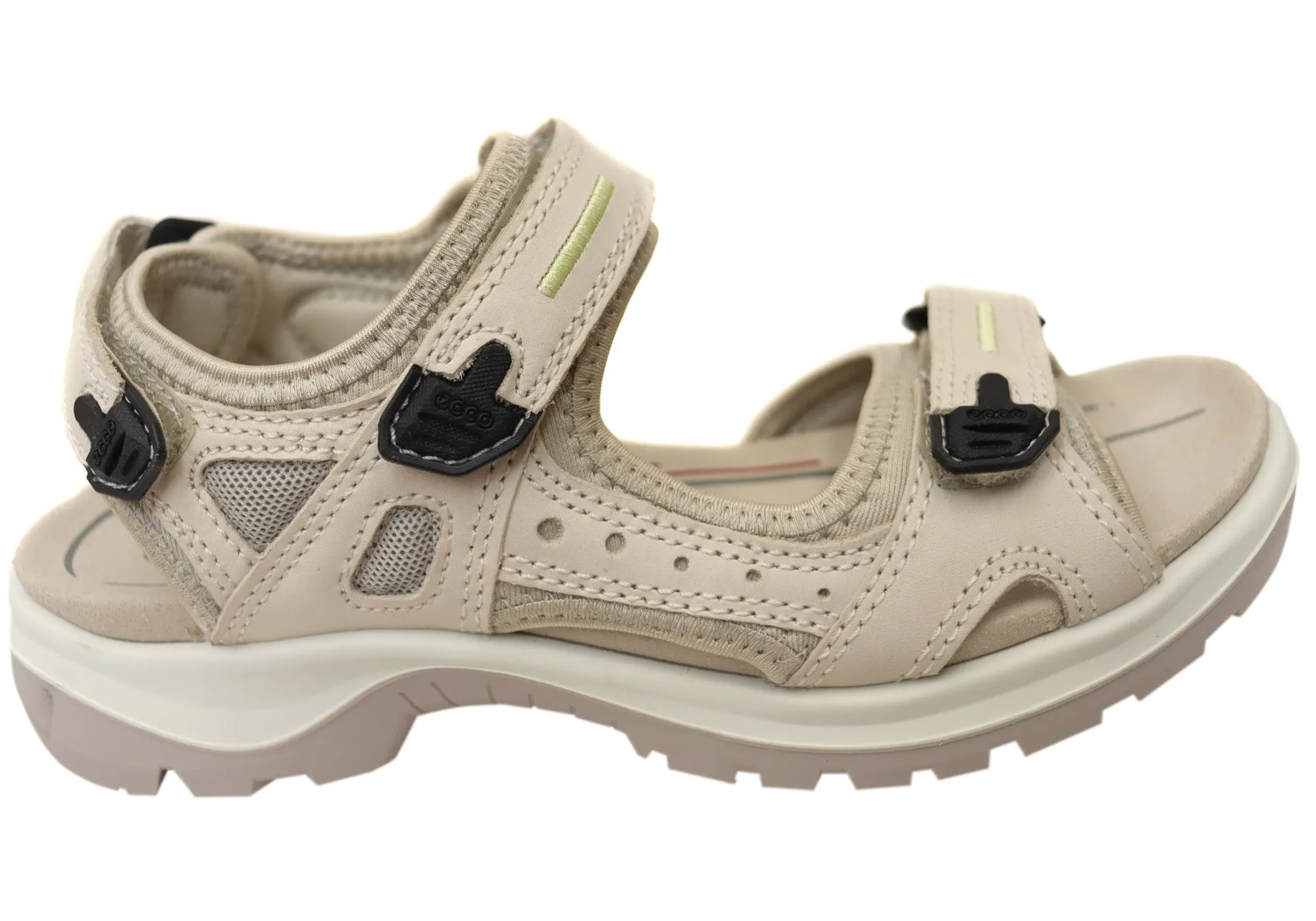 ECCO Damen Offroad Comfort Leder Sandalen mit verstellbarer Passform ECCO Schuhe