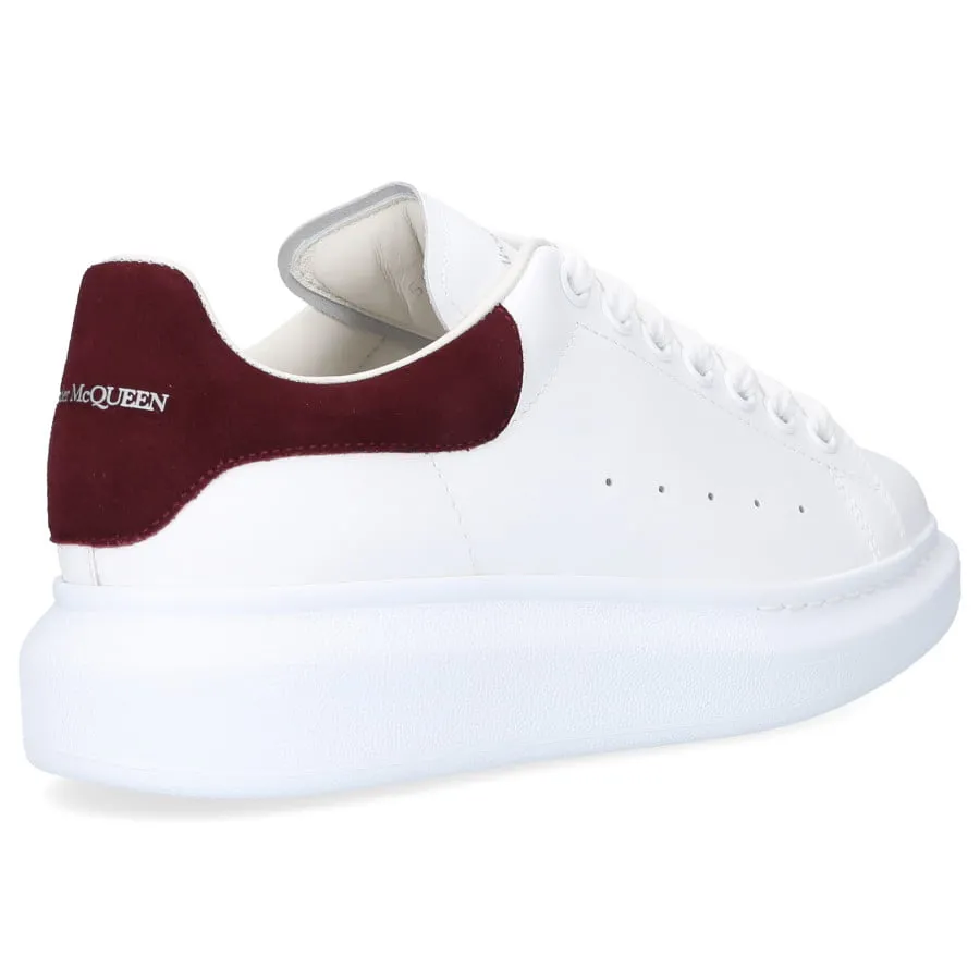 ES Sneaker Wildleder Lasche, Weinrot Schuhe_Alexander Mcqueen