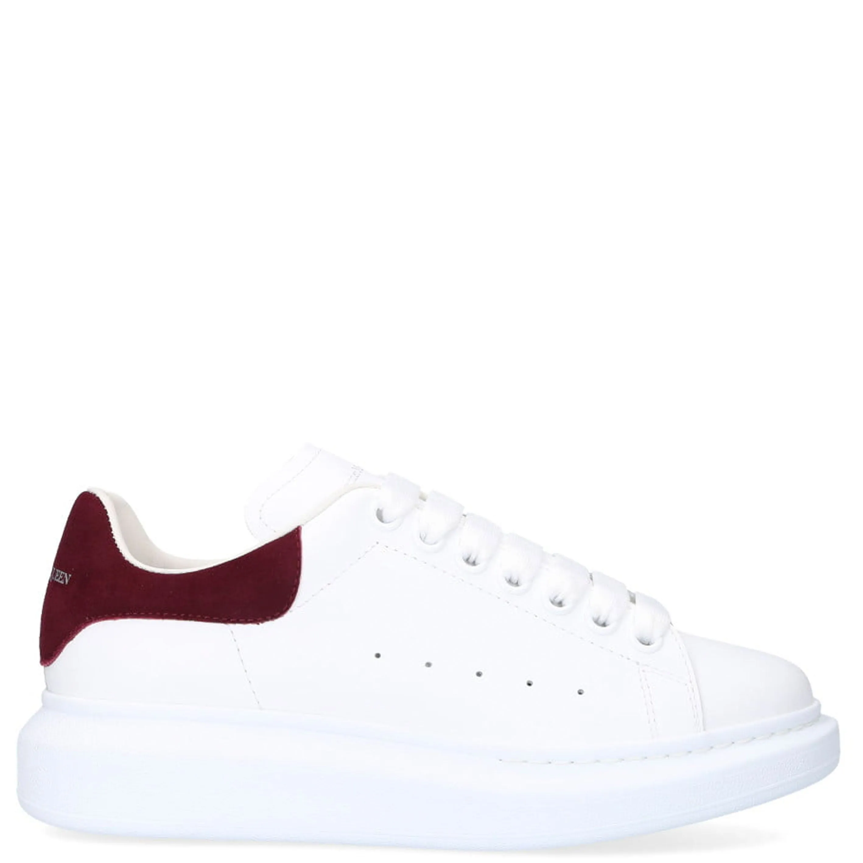 ES Sneaker Wildleder Lasche, Weinrot Schuhe_Alexander Mcqueen
