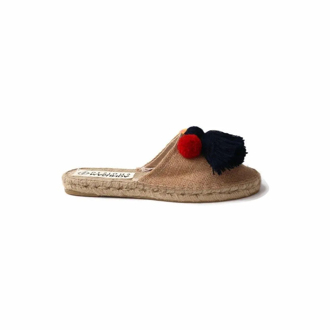 Espadrilles Pantoffeln - Naturjute